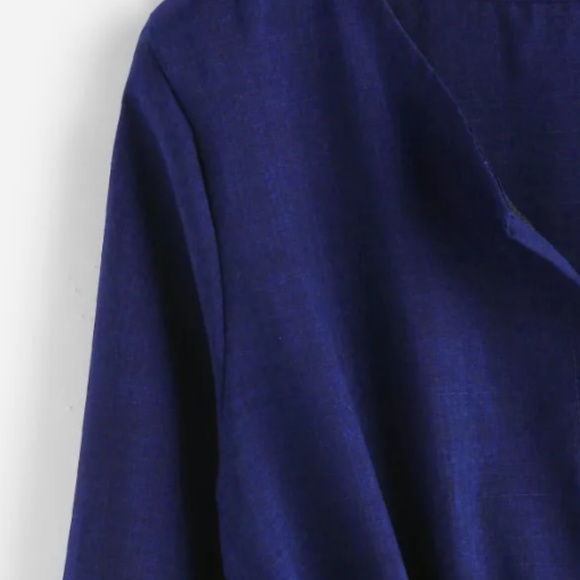 Drawstring Frill Blouse - Picture 4 of 7